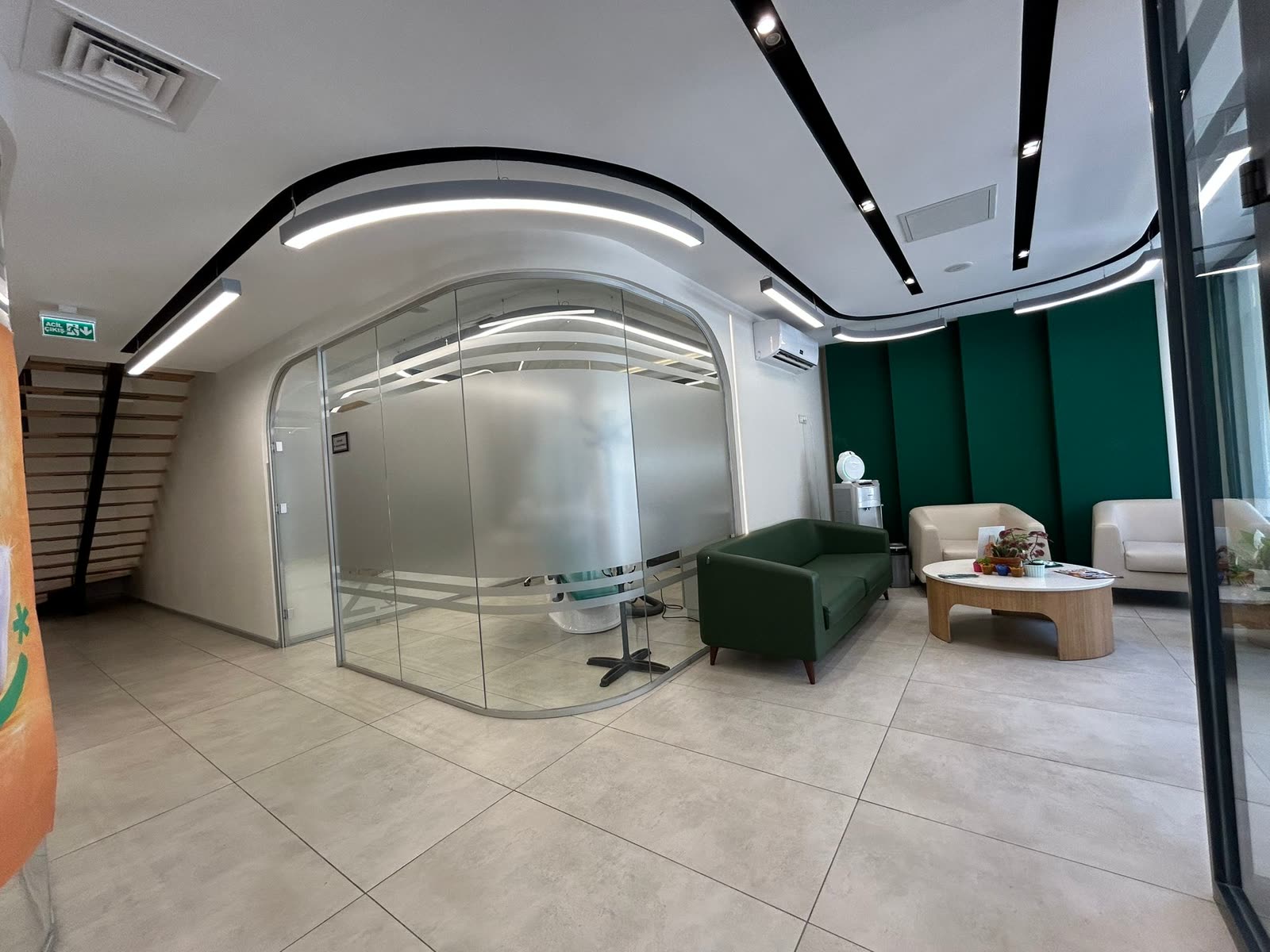 GRÖN DENT klinik iç alanı